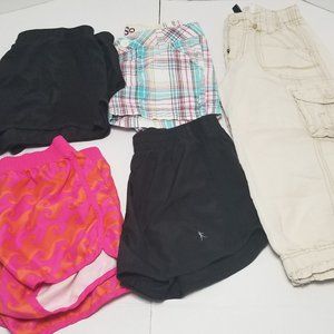 Lot of 5 Girls 10 10-12 Shorts Capris GAP Danksin Now So